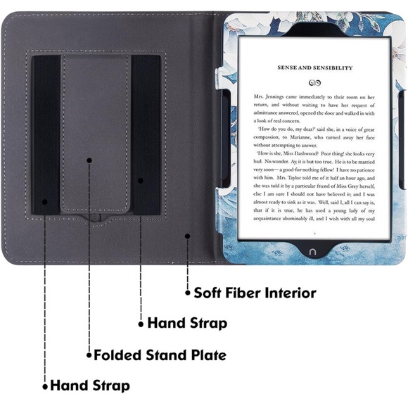 Nook Glowlight 4 Plus 7.8 inch Stand Case - Picture 4 of 8